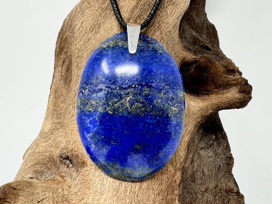 Lapis Lazuli Pendant Oval 4.6cm