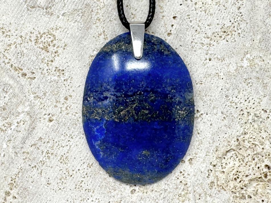 Lapis Lazuli Pendant Oval 4.6cm