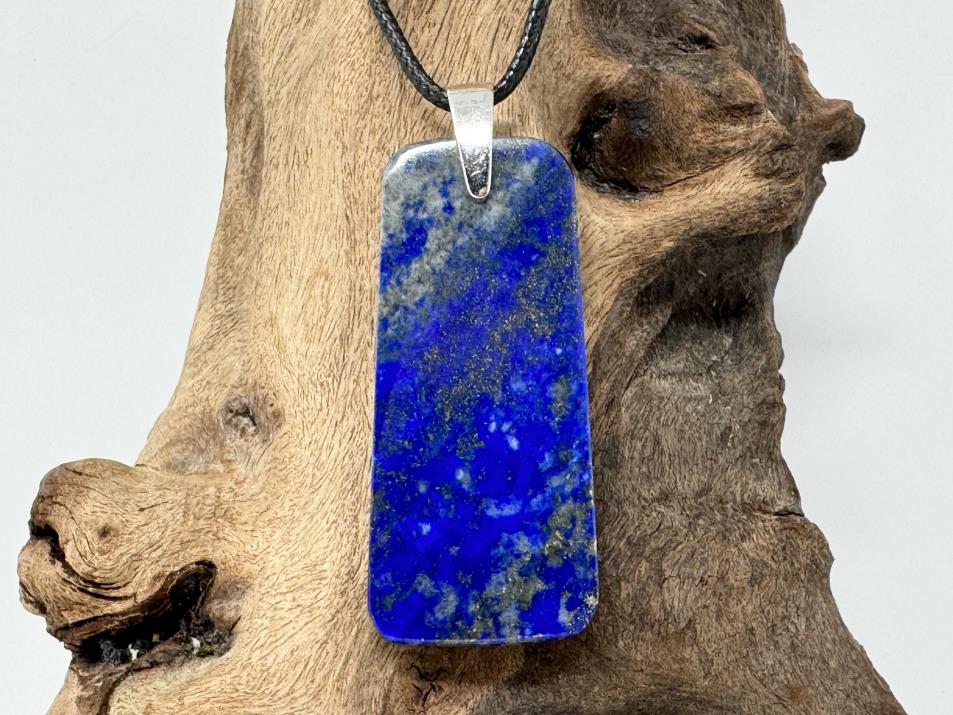 Lapis Lazuli Pendant Ingot 5cm