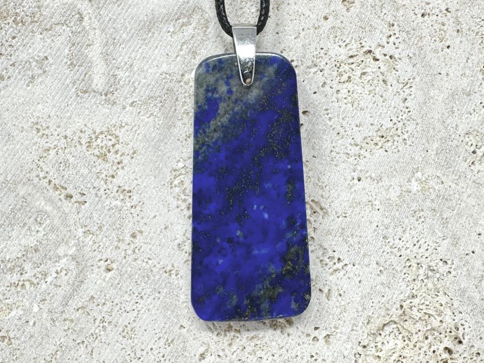 Lapis Lazuli Pendant Ingot 5cm