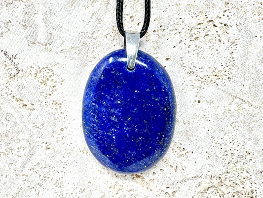 Lapis Lazuli Pendant Oval 4cm