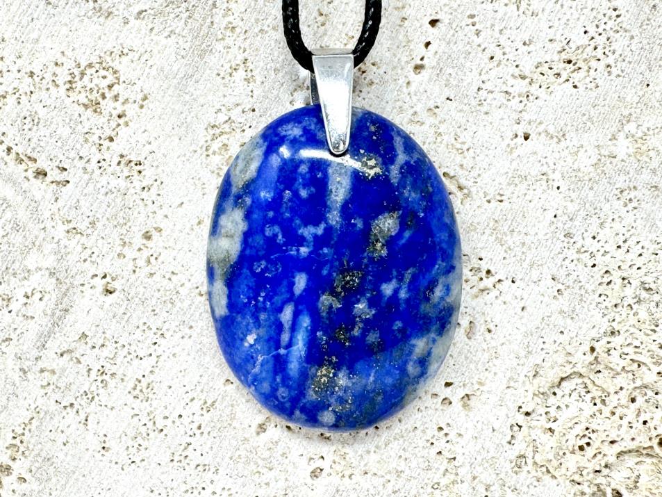 Lapis Lazuli Pendant Oval 3.8cm