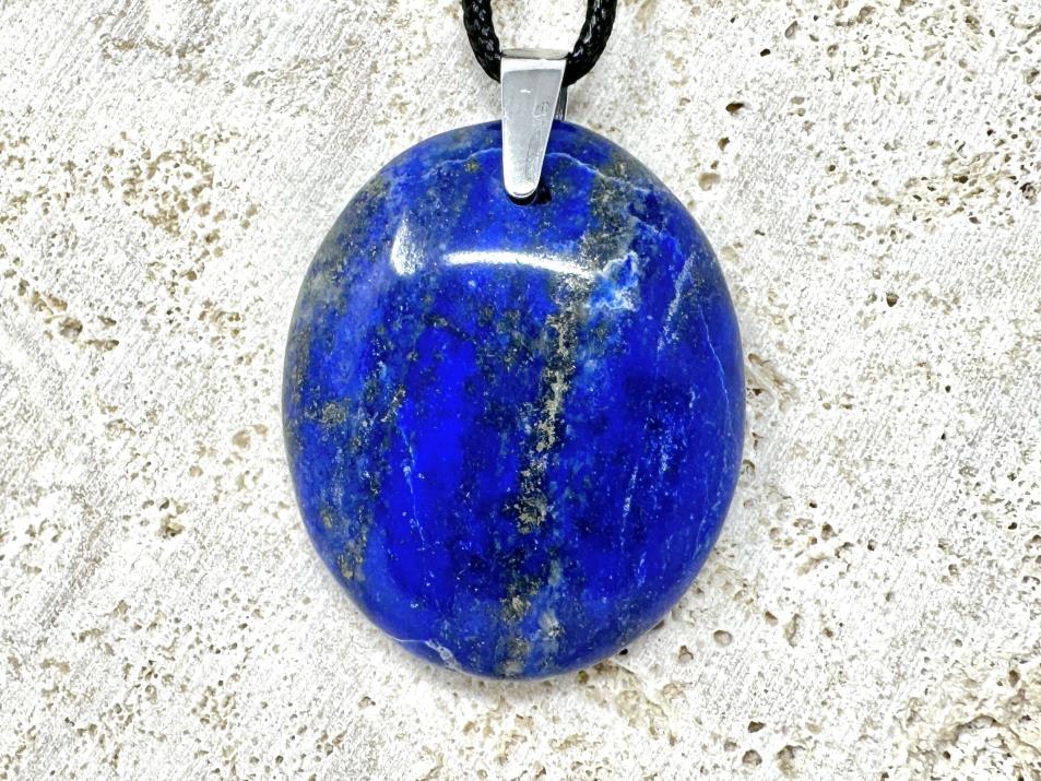 Lapis Lazuli Pendant Oval 3.7cm