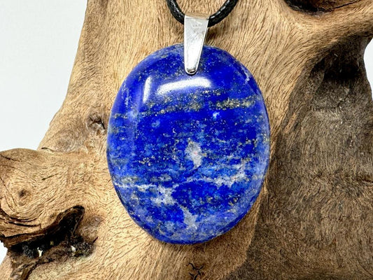 Lapis Lazuli Pendant Oval 3.6cm