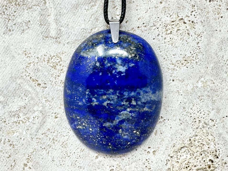 Large Lapis Lazuli Pendant Oval 5.3cm