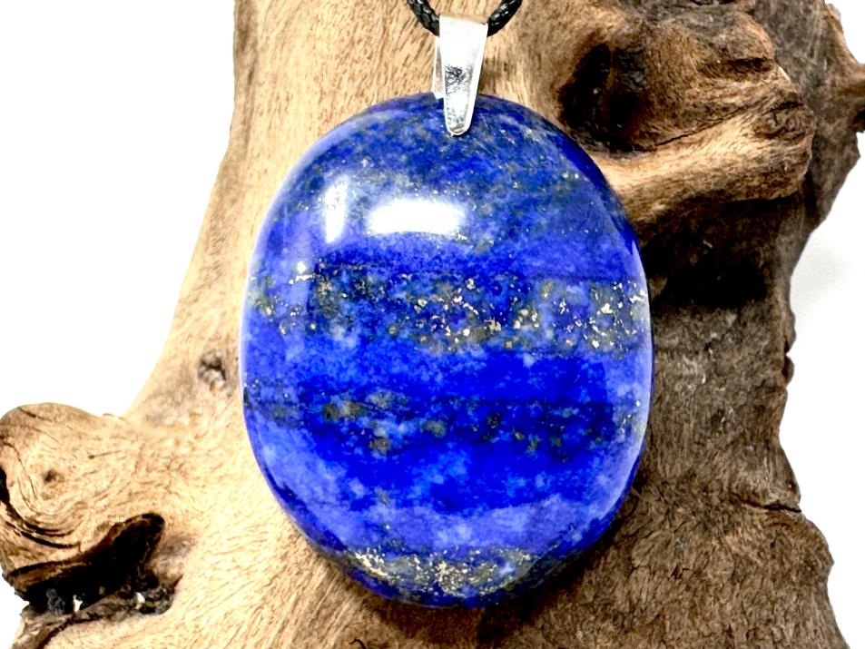 Lapis Lazuli Pendant Oval Large 5cm