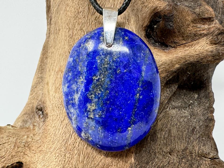 Lapis Lazuli Pendant Oval 3.7cm