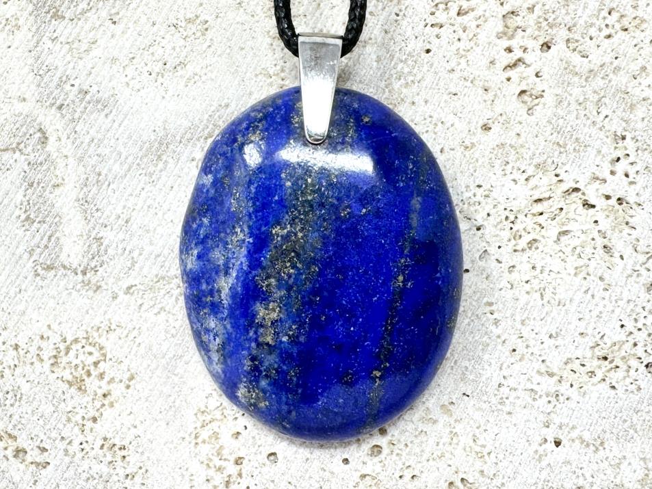 Lapis Lazuli Pendant Oval 3.7cm