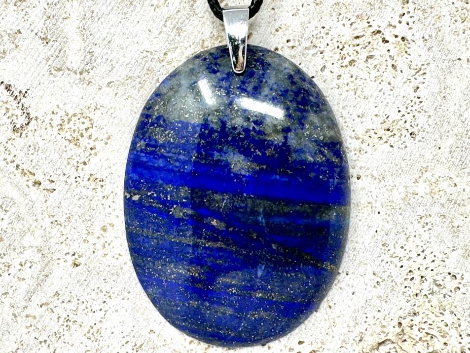 Lapis Lazuli Pendant Oval 5.2cm