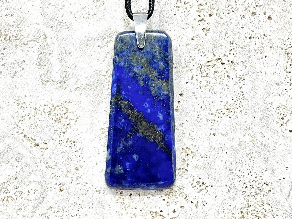 Lapis Lazuli Pendant Ingot 5cm