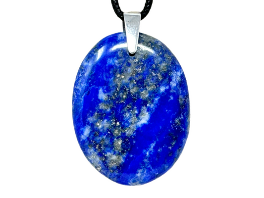 Lapis Lazuli Pendant Oval 3.9cm