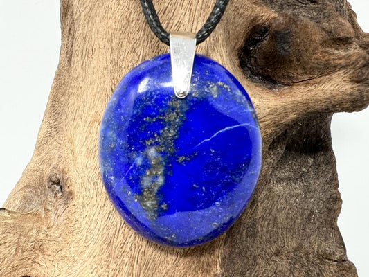 Lapis Lazuli Pendant Oval 3.4cm