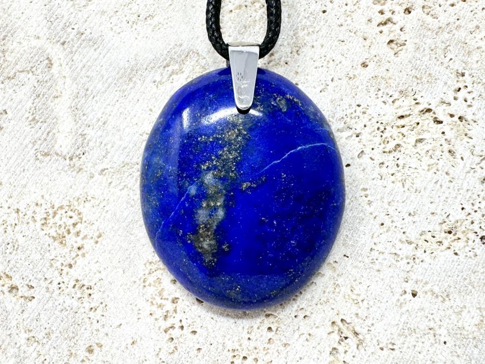 Lapis Lazuli Pendant Oval 3.4cm