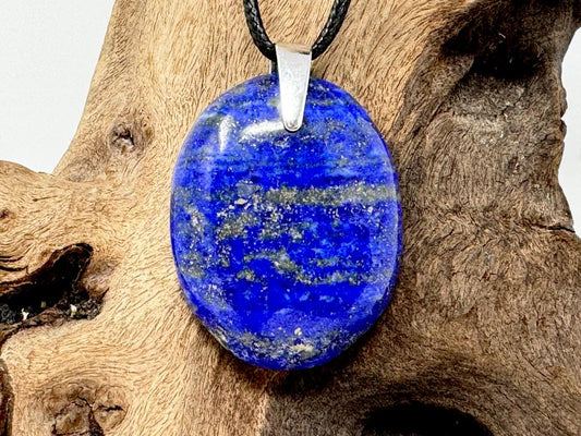 Lapis Lazuli Pendant Oval 3.6cm