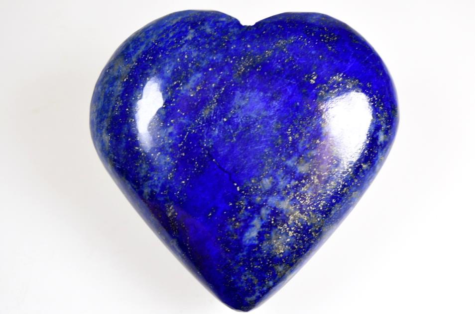 Lapis Lazuli Crystal Heart 6.1cm