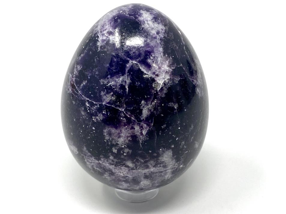 Lepidolite Crystal Egg 6.3cm