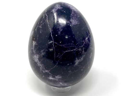 Lepidolite Crystal Egg 6.3cm