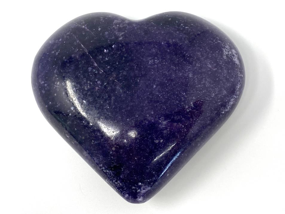 Lepidolite Crystal Heart 7.4cm