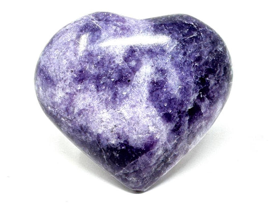 Lepidolite Crystal Heart 5.5cm