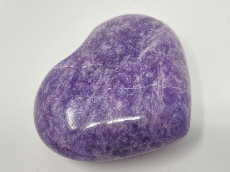 Lepidolite Crystal Heart 7.3cm