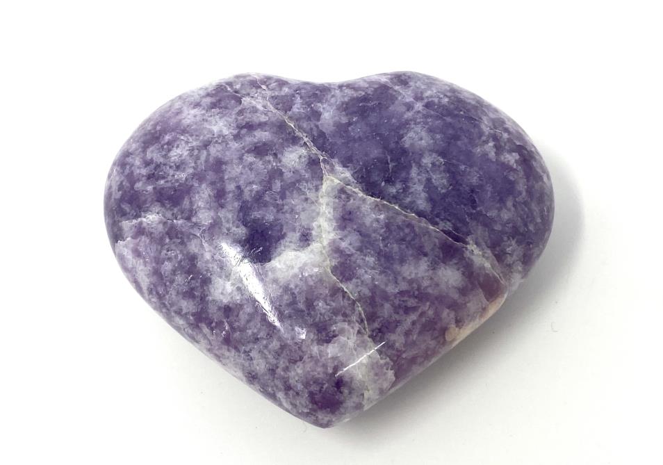 Lepidolite Crystal Heart 7cm