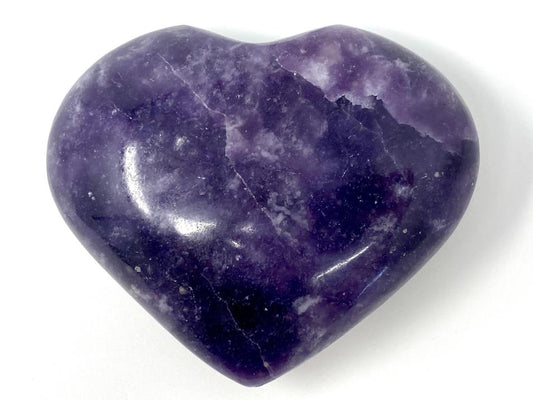 Lepidolite Crystal Heart 7cm