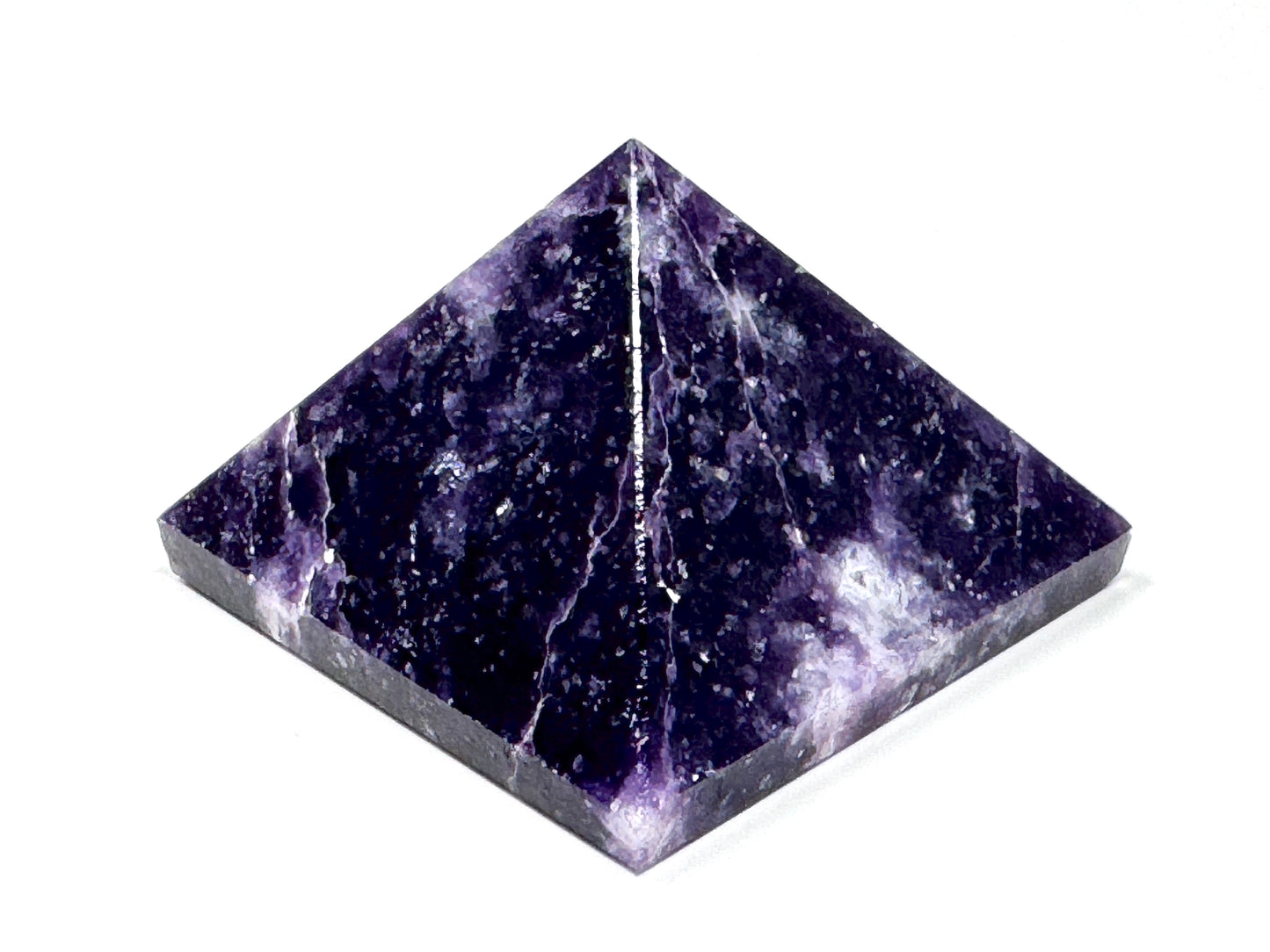 Lepidolite Crystal Pyramid 5.7cm