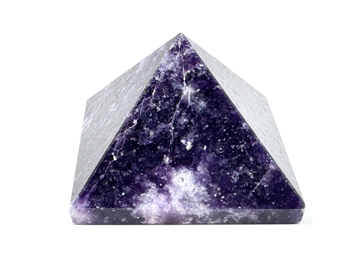 Lepidolite Crystal Pyramid 5.7cm