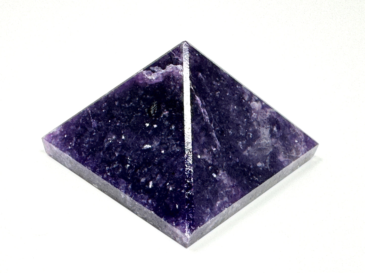 Lepidolite Crystal Pyramid 5.6cm