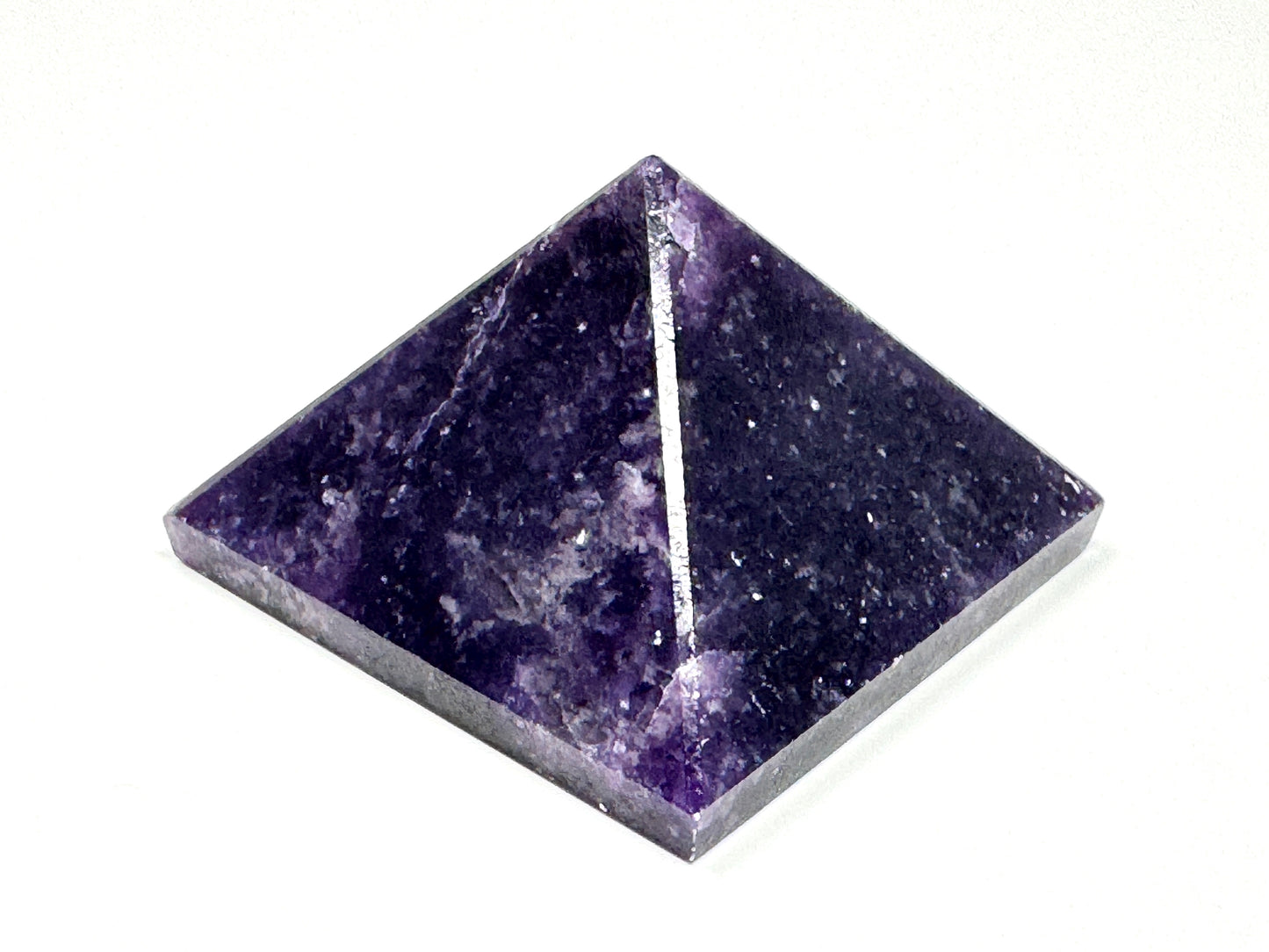 Lepidolite Crystal Pyramid 5.6cm