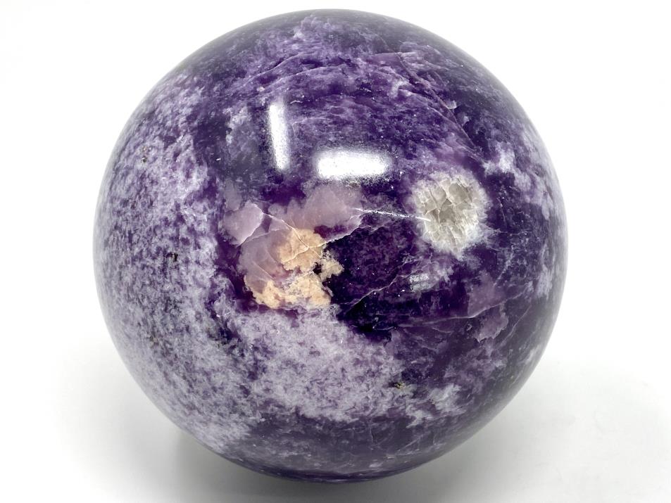 Large Lepidolite Crystal Sphere 12.5cm