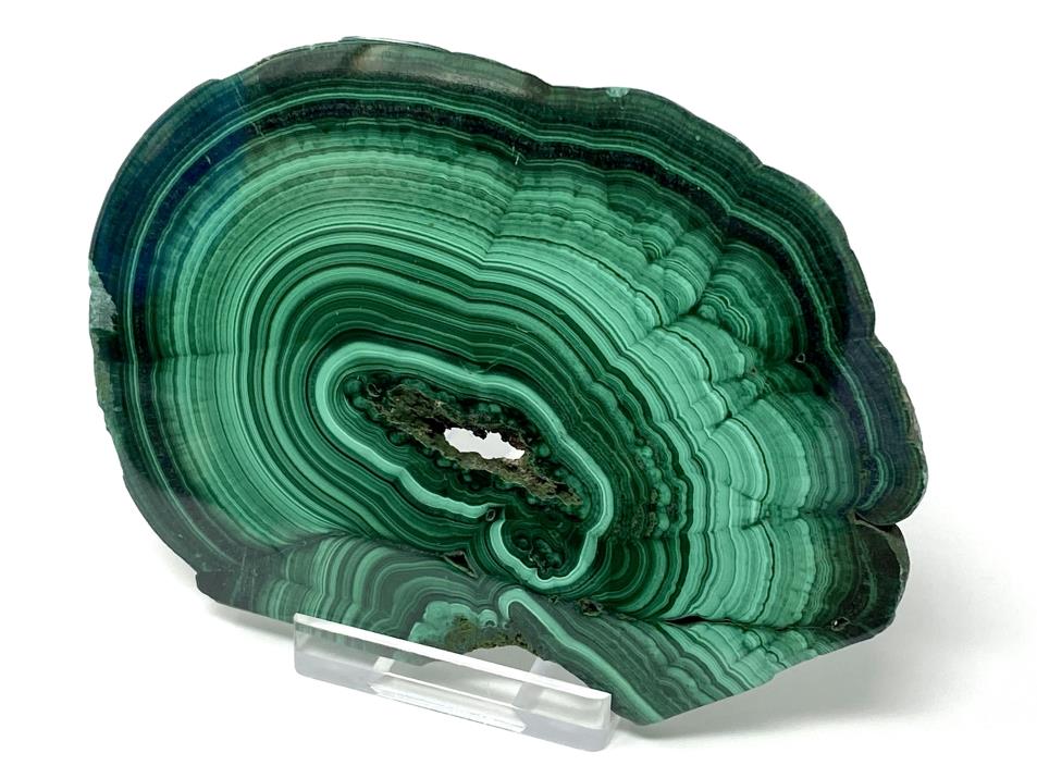 Malachite Crystal Slice 10.1cm