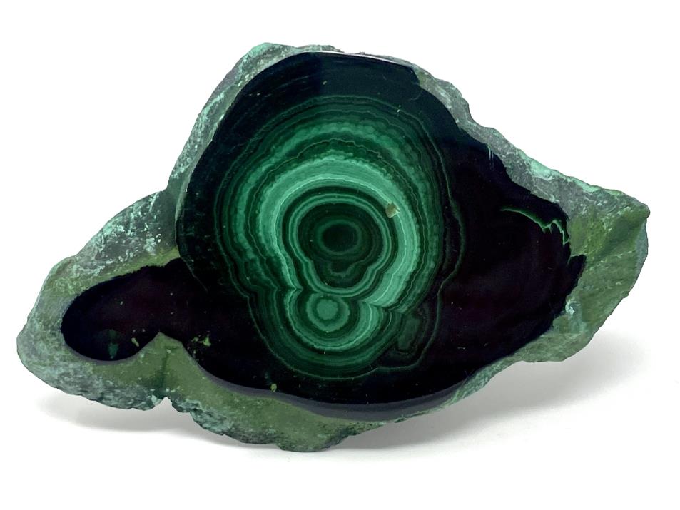 Malachite Crystal Slice 10.9cm