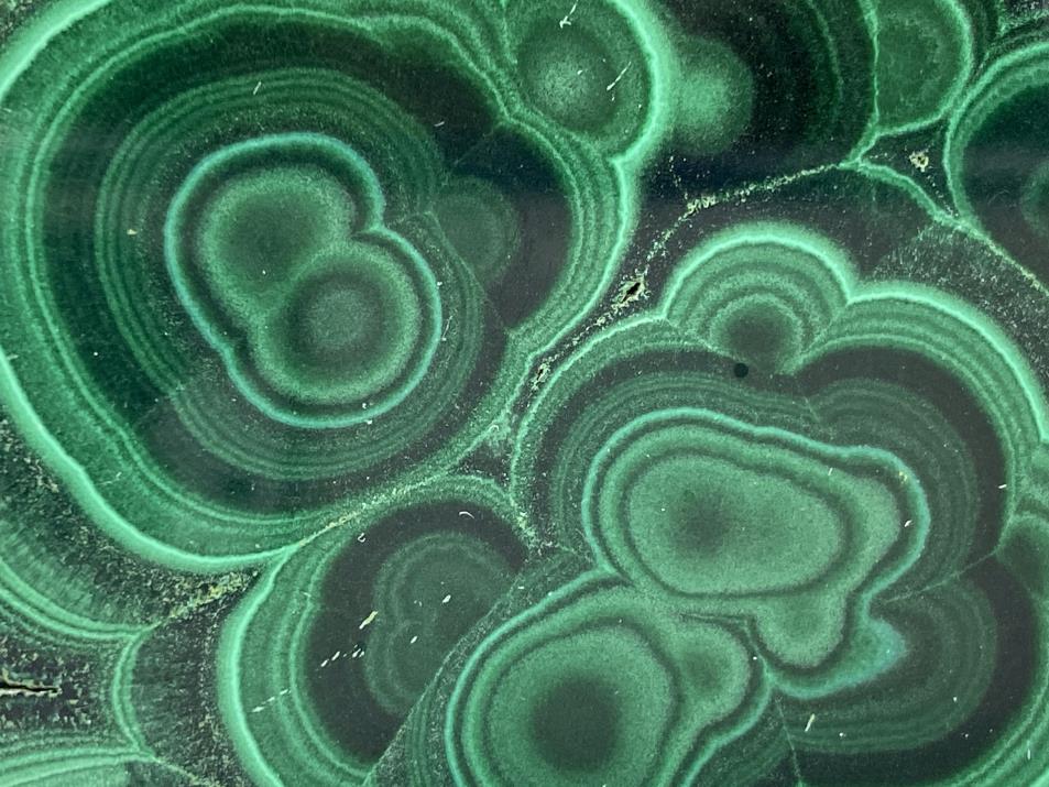 Malachite Crystal Slice 7.3cm