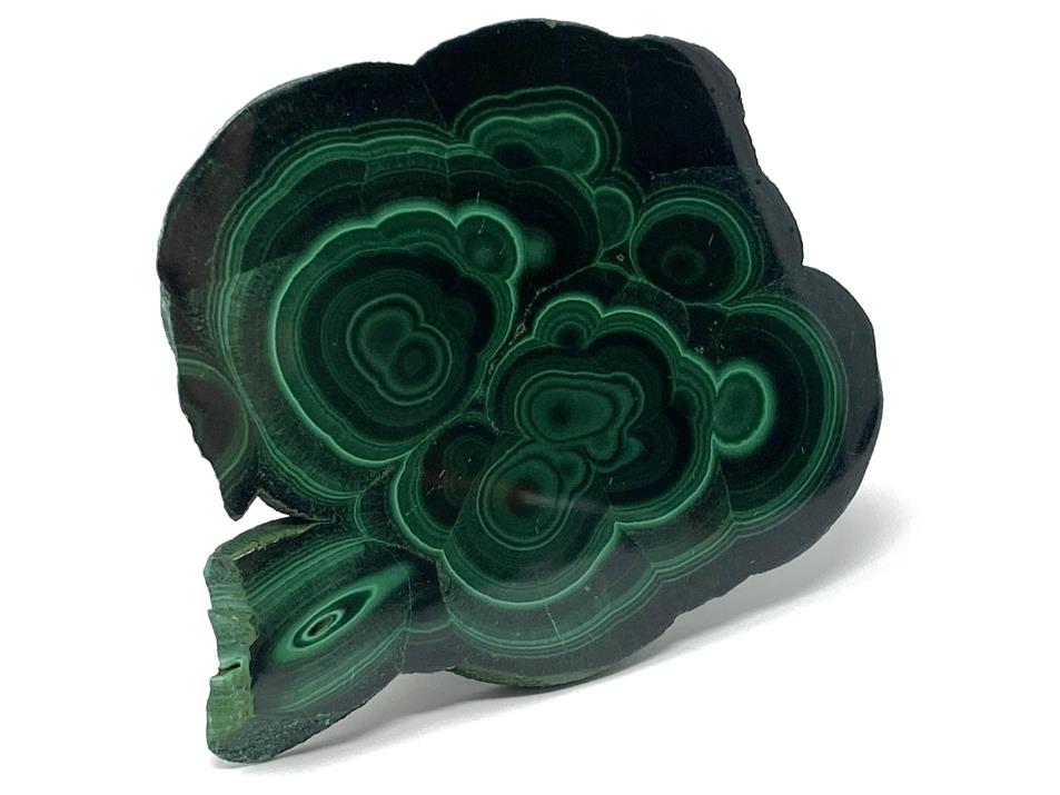 Malachite Crystal Slice 7.3cm