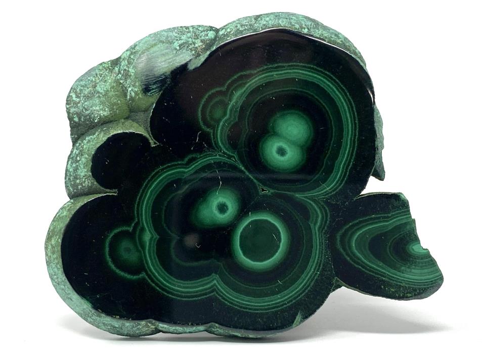 Malachite Crystal Slice 7.3cm