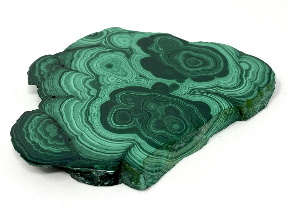 Malachite Crystal Slice 7.8cm