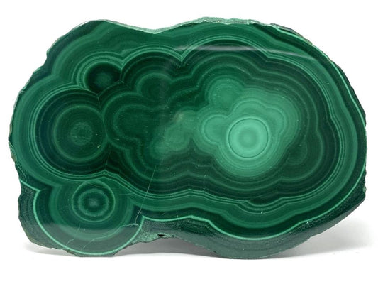 Malachite Crystal Slice 6.9cm