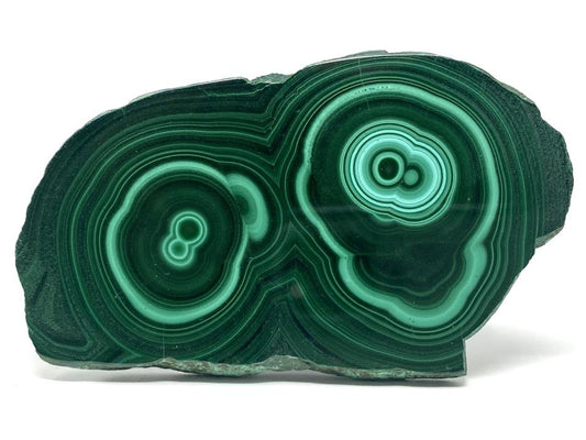 Malachite Crystal Slice 8.7cm