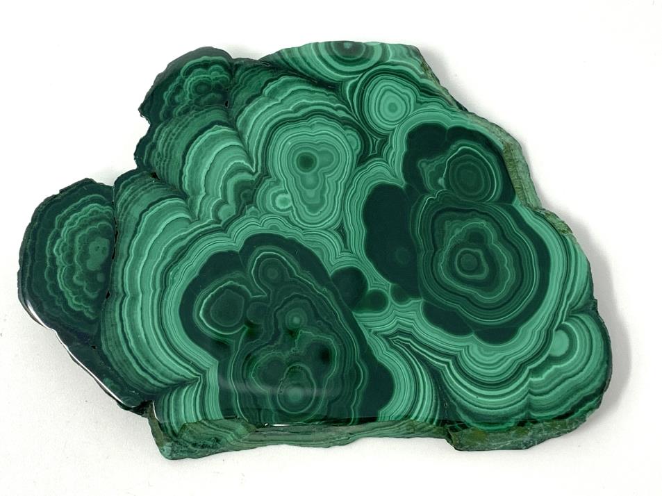 Malachite Crystal Slice 7.8cm