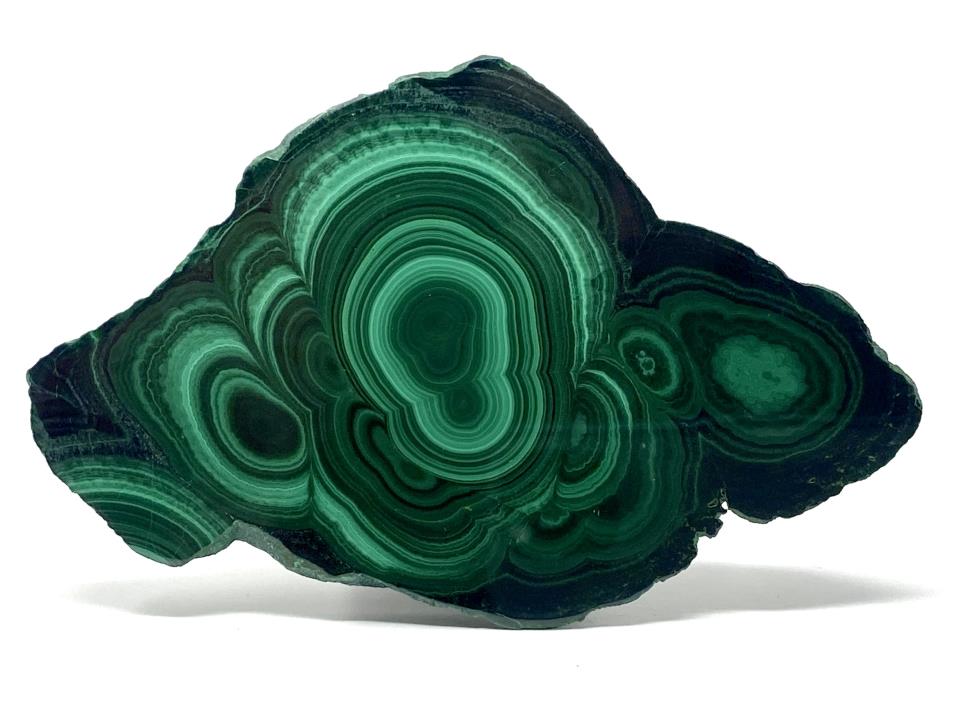 Malachite Crystal Slice 10.9cm