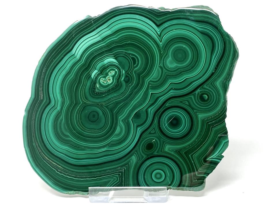 Malachite Crystal Slice Large 12.5cm