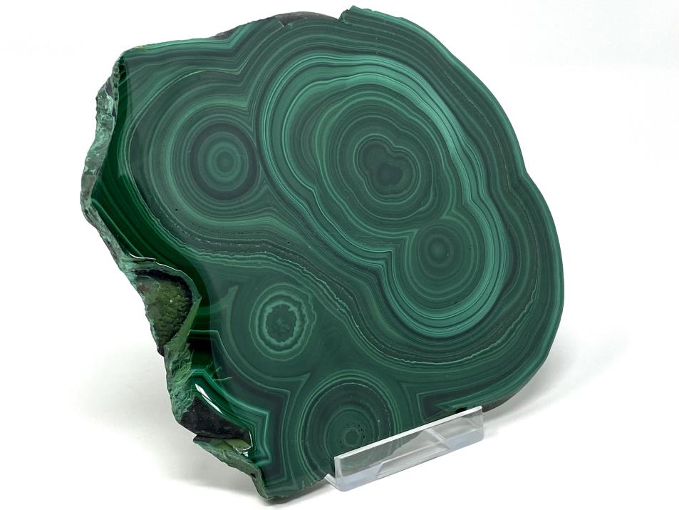 Malachite Crystal Slice Large 12.5cm