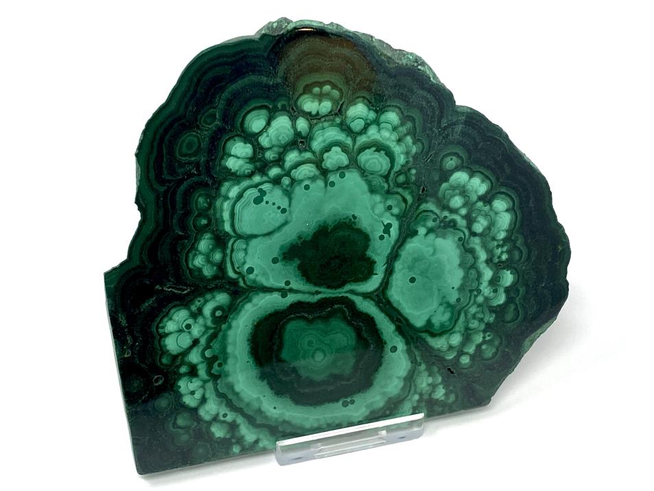 Malachite Crystal Slice Large 12.3cm