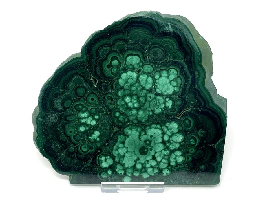 Malachite Crystal Slice Large 12.3cm