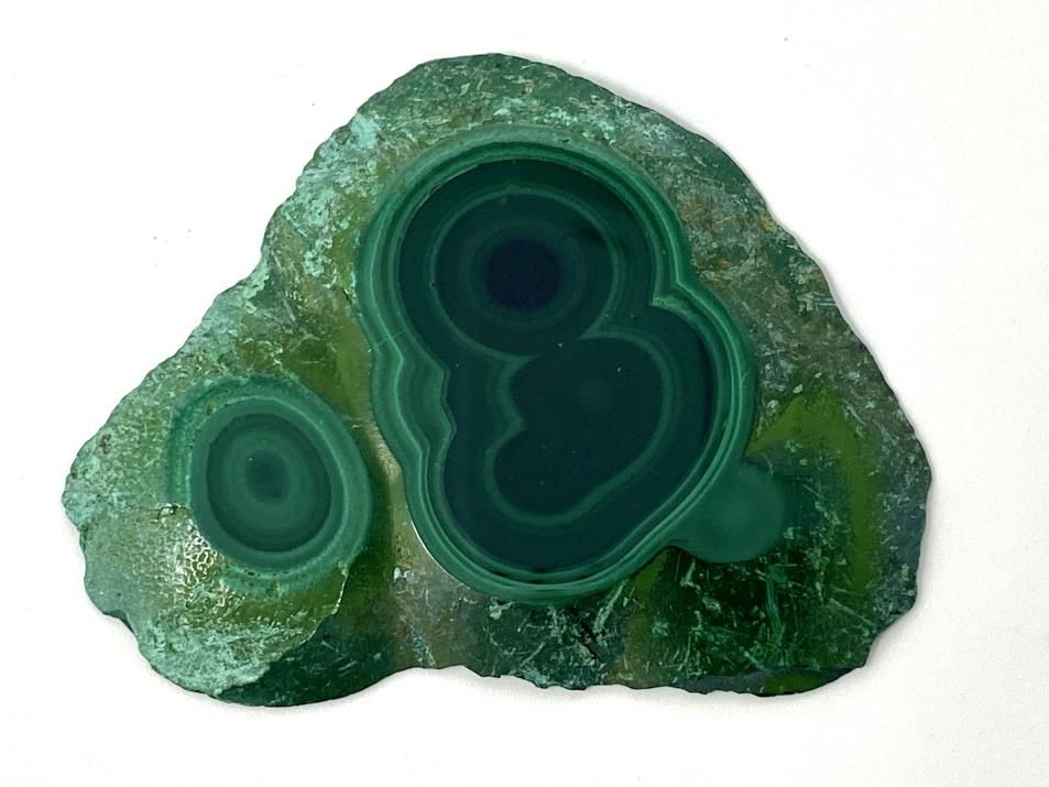 Malachite Crystal Slice 6.3cm