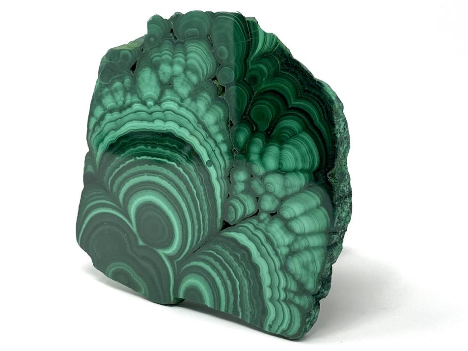 Malachite Crystal Slice 8.5cm