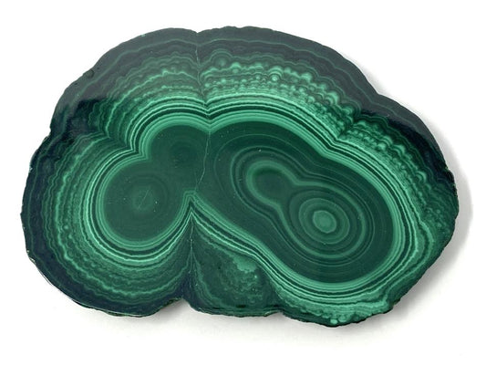 Malachite Crystal Slice 8.1cm