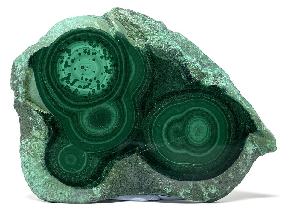 Malachite Crystal Slice 10.1cm