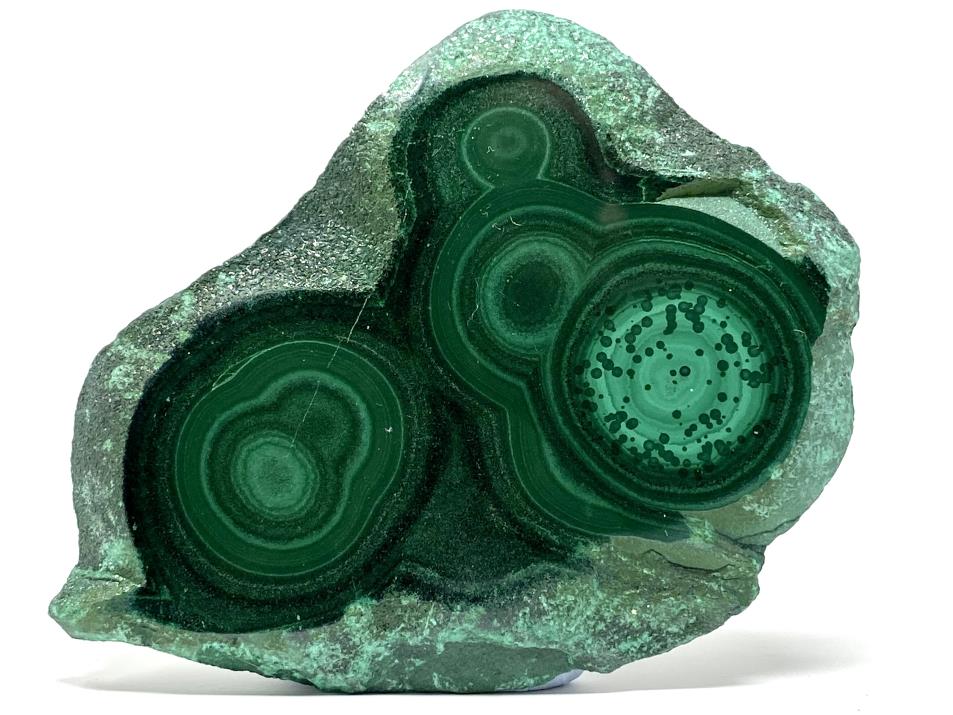 Malachite Crystal Slice 10.1cm